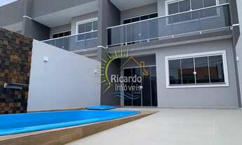 Imagem 4: SOBRADOS NA SEGUNDA QUADRA DO MAR NO BALNEÁRIO PRAIA DE LESTE - TERRENO 112,00M² E ÁREA TO