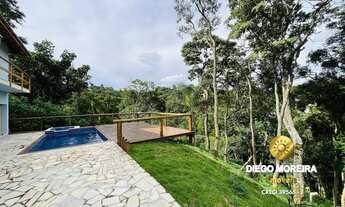 Imagem 5: Casa á venda ou locação com piscina em deck de madeira