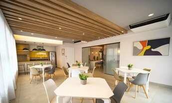 Imagem 7: Lindo apartamento duplex mobiliado e decorado com vaga fixa e coberta no Eco Smart