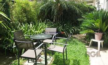 Imagem 4: Apartamento com pátio 2 quartos (1 suites) churrasqueira e vaga. Infra completa