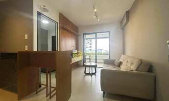 Imagem 2: Apartamento Mobiliado com 1 Quarto para alugar, 47 m² por R$ 4.200/mês - Condomínio Mandar