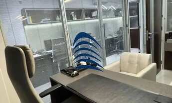 Imagem: Sala comercial decorada e mobiliada, 34m2