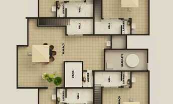 Imagem 8: Oportunidade Única! Apartamentos de 2 Quartos com Suíte e Varanda no Santa Branca Torre Ú