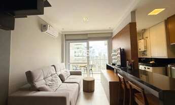 Imagem 6: Apartamento Duplex Mobiliado no Gonzaga, Santos 57 m², 1 vaga, lazer completo