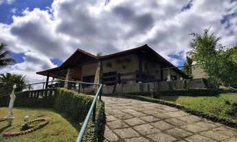 Imagem 2: PEDRA BONITA GRANJA 5000m2 04 QUARTOS 3 SUÍTE SALA LAREIRA VARANDA PISCINA AÇUDE POMAR