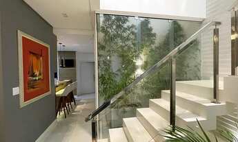 Imagem 4: Casa no Alphaville #3 suítes master #todo com móveis planejados