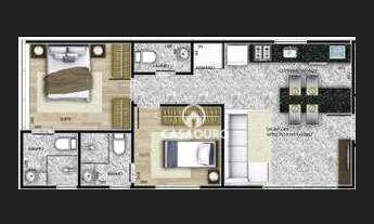 Imagem 2: Apartamento com 2 quartos à venda, 52 m² - Savassi - Belo Horizonte/MG