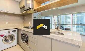 Imagem 7: Apartamento Duplex com 1 dormitório para alugar, 64 m² por R$ 6.025,00/mês - Praia de Bela