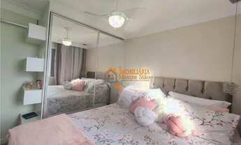 Imagem 7: Apartamento com 3 dormitórios à venda, 58 m² por R$ 348.900,00 - Jardim Las Vegas - Guarul