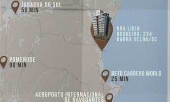 Imagem 3: APARTAMENTO COM 3 SUÍTES DE FRENTE PRO MAR NA PRAIA DO TABULEIRO BARRA VELHA SC