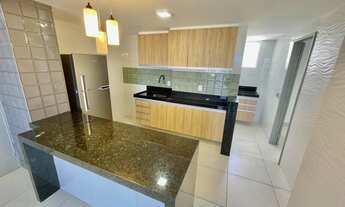 Imagem 7: Apartamento amplo e com vista para o mar em internares com 80 metros e projetados