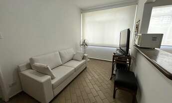 Imagem 6: Apartamento para aluguel possui 55 metros quadrados com 1 quarto em Vila Alzira - Guarujá