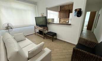 Imagem 2: Apartamento para aluguel possui 55 metros quadrados com 1 quarto em Vila Alzira - Guarujá