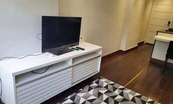 Imagem 5: Excelente dois quartos mobiliado e decorado na Lagoa apto de fundos