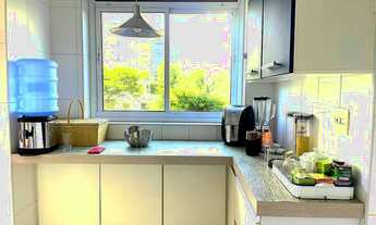 Imagem 3: PENÍNSULA SAINT MARTIN MOBILIADO 02 SUÍTES ANDAR BAIXO SOL MANHÃ DEP EMP (TRANSF. 03 SUÍTE