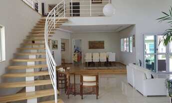 Imagem 4: Casa com 4 dormitórios para alugar, 520 m² por R$ 16.490,00/mês - Condomínio Sunset Park