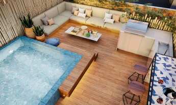 Imagem 4: Cais Eco Residência Cobertura com Piscina Privativa e Vista para o Mar em Muro Alto -1 qu