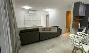 Imagem 3: Apartamento com 2 dormitórios para alugar, 128 m² por R$ 7.474,55/mês - Centro - Santo And