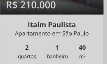 Imagem: 2 Dormitórios Itaim Paulista