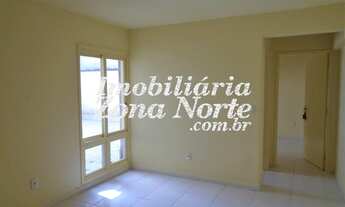 Imagem 6: Apartamento com 1 dormitório + sala, banheiro, cozinha e área de serviço conjugadas. Fica