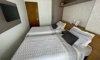 Imagem 7: Apartamento Mobiliado com 3 Dormitórios Sacada Vista Mar Porteira Fechada Aceita Financiam