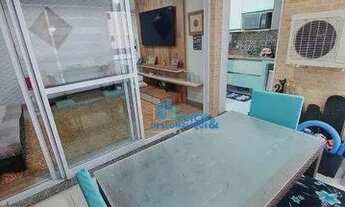 Imagem 3: Apartamento com 2 dormitórios à venda, 78 m² por R$ 760.000,00 - Ponta da Praia - Santos/S