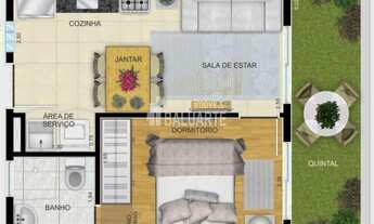 Imagem 3: Apartamento com 1 dormitório à venda, 24 m² por R$ 175.000,00 - Campo Grande - São Paulo/S