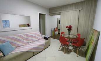 Imagem 3: Apartamento para aluguel com 1 quarto varanda com vista praia frente praia em Gonzaga - Sa