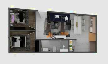 Imagem 5: Apartamento com 2 dormitórios à venda, 41 m² por R$ 250.000,00 - Vila Mafra - São Paulo/SP