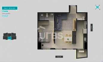 Imagem 4: APTO DE UM QUARTO VISTA BOSQUE DOS BURITIS