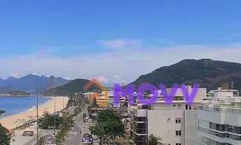 Imagem 2: Apartamento de 4 quartos com 03 vagas marcadas - Vista deslumbrante para o mar e a lagoa!