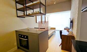 Imagem 4: Totalmente Mobiliado! 1Dormitório, 1 vaga e com 44m² em Moema em andar Alto!