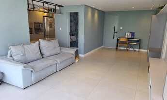 Imagem 4: APARTAMENTO 127m² 3 SUÍTES VARANDA INTEGRADA DEPENDÊNCIA 2 VAGAS INFRA VENDE AQUARIUS