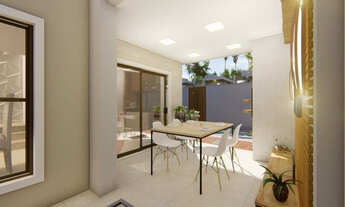 Imagem 3: Casa de alto padrão, 4 suítes, 3 vagas, rua privativa, lote 8 m de largura