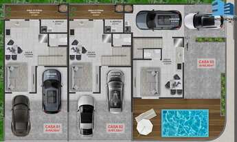 Imagem 7: Sobrado para venda tem 98 metros quadrados com 2 quartos em Itajubá - Barra Velha - SC