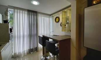 Imagem 3: APARTAMENTO 78M² MOBILIADO 1 SUÍTE + 1 DORMITÓRIO C/ LAZER NO COMPLETO NO CONDOMÍNIO - TAB