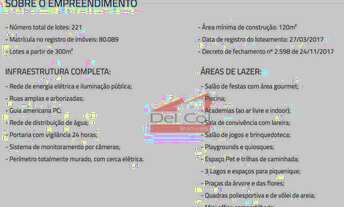 Imagem 7: Terreno à venda, 307 m² por R$ 300.000,00 - Residencial San Vitale - Bragança Paulista/SP