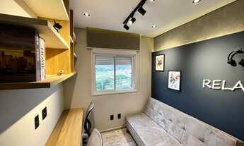 Imagem 6: Apartamento na planta 52 metros 2 quartos 1 suite Mirante Flamboyant