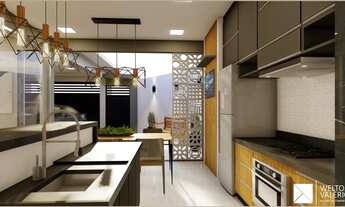 Imagem: Casa com 2 dormitórios à venda, 130 m²