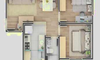 Imagem 5: Apartamento com 2 dormitórios à venda em Santa Luzia