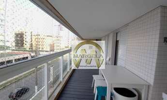 Imagem 4: Apartamento com 4 dormitórios para alugar, 124 m² por R$ 6.500,00/mês - Praia da Enseada