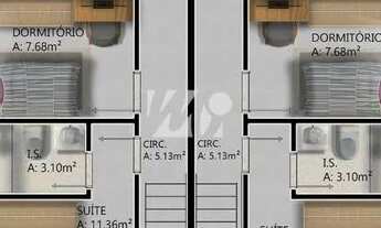 Imagem 5: Sobrado com 3 Dormitórios com Suite