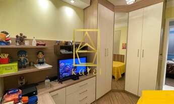 Imagem 2: Apartamento com varanda gourmet à venda no bairro Lauzane Paulista, decorado e com 3 dormi