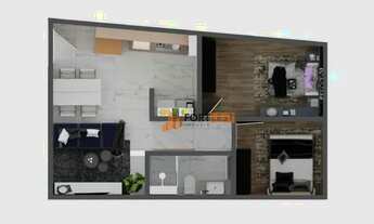 Imagem 4: Apartamento com 2 dormitórios à venda, 42 m² por R$ 260.000,00 - Vila Mafra - São Paulo/SP