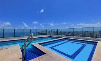 Imagem 2: Apartamento 1 quarto, andar alto, 30m2, varanda, mobiliado, Beach Class Conselheiro