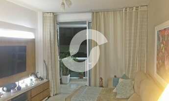 Imagem 4: Apartamento com 120 m2, varanda, 3 quartos, 3 suítes, 2 vagas e lazer em Charitas - Niteró