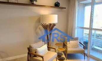 Imagem 3: Apartamento com 1 dormitório para alugar, 45 m² por R$ 4.556,47/mês - Tamboré - Santana de