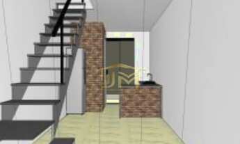 Imagem 4: Casa para venda possui 64 metros quadrados com 2 quartos