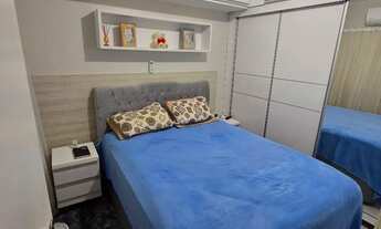 Imagem 2: Apartamento Mobiliado 3/4 no Condomínio Magna Veredas - 65m² - Lado Sombra