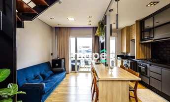 Imagem 2: Apartamento Duplex para alugar, 60 m² por R$ 6.500,00/mês - Gonzaga - Santos/SP